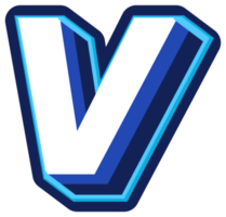 Letter V png images