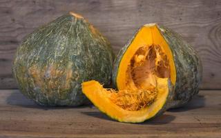 Argentine creole squash commonly called Tetsukabuto or Japanese squash photo