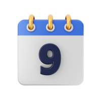 3d Kalender Veranstaltung Datum Tag Zeitplan Symbol Illustration png