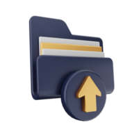 3d folder icon png