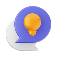 3d chat chatting icon png