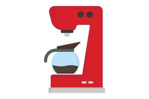 Coffee machine icon illustration. icon related to coffee element, Coffee machine and coffee pot. Flat icon style. Simple vector design editable