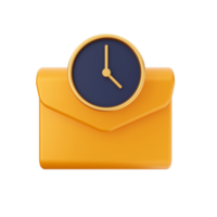 3d mail email message envelope png