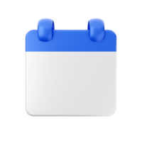 3d calendar date day schedule event icon illustration png