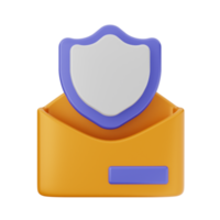 3d email mail envelope icon illustration png