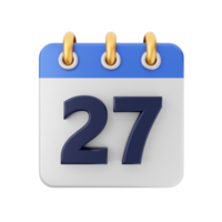 3d calendar event date day schedule icon illustration png