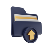 icono de carpeta 3d png