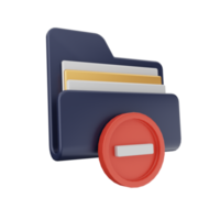 3d folder icon png