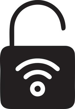 Signal communication information connection wireless icon symbol vector image, illustration of the network wifi in black image. EPS 10