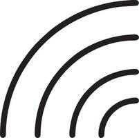 Signal communication information connection wireless icon symbol vector image, illustration of the network wifi in black image. EPS 10