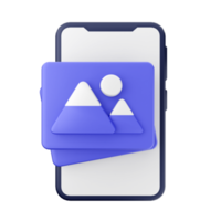 3d smartphone icon png