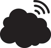 Signal communication information connection wireless icon symbol vector image, illustration of the network wifi in black image. EPS 10