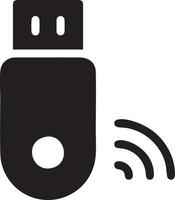 Signal communication information connection wireless icon symbol vector image, illustration of the network wifi in black image. EPS 10