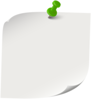 White Sticky Note png