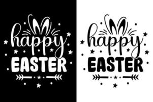 Happy Easter day t shirt design free template vector