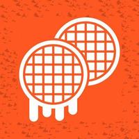 Waffle Vector Icon
