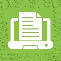 Content Writing Vector Icon