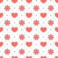 Happy Mother Day Seamless Pattern Design in Element Decoration Template Hand Drawn Cartoon Flat Illustration vector