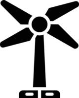 Wind Power Vector Icon Style