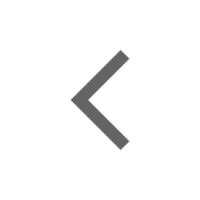 Arrow, backward vector icon