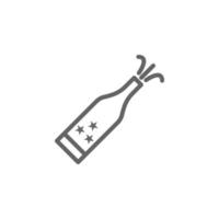 Champagne, USA vector icon