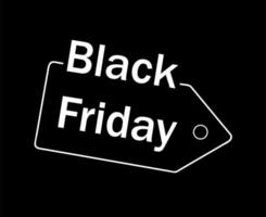 Black Friday, banner, discount, sale, inscription on a black background.Vector vector