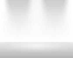 grey gradient abstract, panoramic background or studio with blank space. Vector