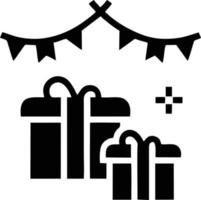 gift icon symbol design vector image. Illustration of the package box present design image. EPS 10.