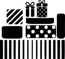 gift icon symbol design vector image. Illustration of the package box present design image. EPS 10.