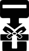gift icon symbol design vector image. Illustration of the package box present design image. EPS 10.