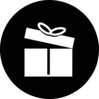 gift icon symbol design vector image. Illustration of the package box present design image. EPS 10.