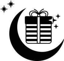 gift icon symbol design vector image. Illustration of the package box present design image. EPS 10.