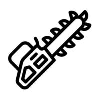 Chainsaw Icon Design vector