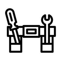 Tool Belt Icon Design vector