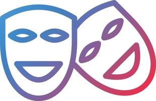 3426 - Theatre Mask.eps vector