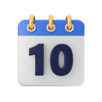 3d calendar event date day schedule icon illustration png