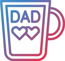 3346 - DAD Mug.eps vector