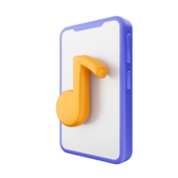 ícone de smartphone 3D png