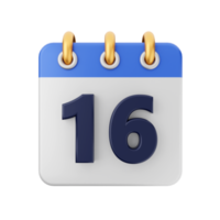 3d calendar event date day schedule icon illustration png