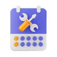 3d Kalender Symbol Illustration png