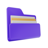 icono de carpeta 3d png