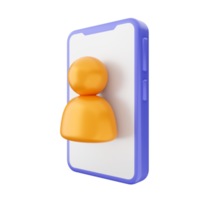 3D-Smartphone-Symbol png