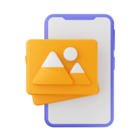 3d smartphone icon png