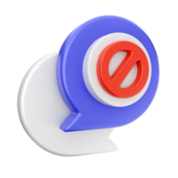 3d chat chatting icon png