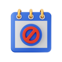 3d calendar event date day schedule icon illustration png