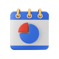 3d calendar icon illustration png