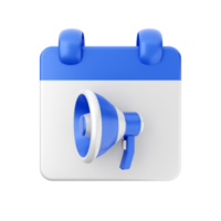 3d calendar date day schedule event icon illustration png