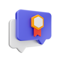 3d chat icon png