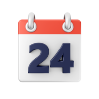 3d kalender datum dag schema händelse ikon illustration png