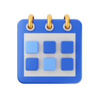 3d calendar event date day schedule icon illustration png